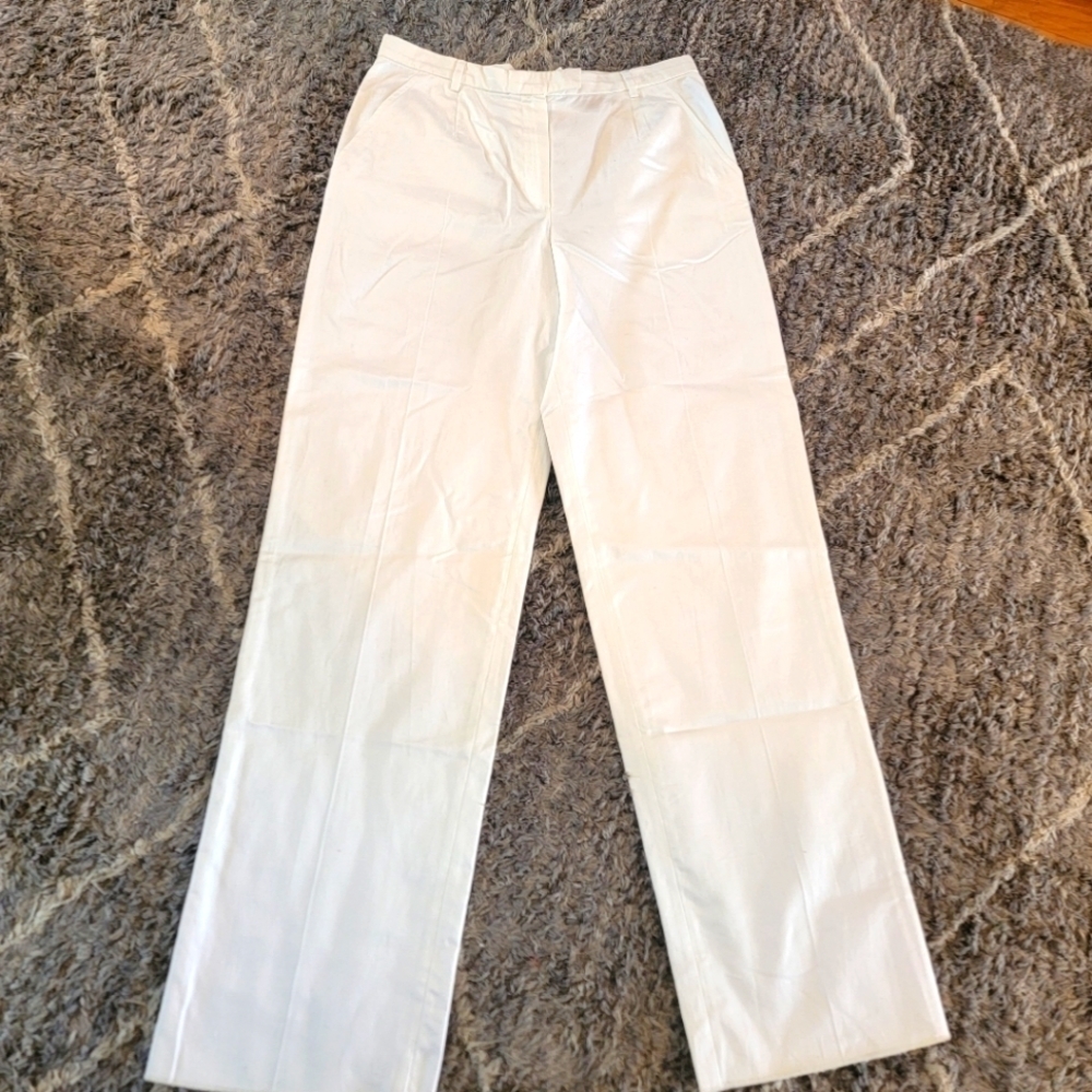 Giorgio Armani White Pants 10